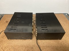 pair of Grommes Model 10PG 6V6 integrated tube amps