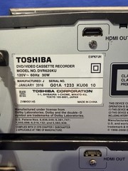 Toshiba DVD VCR Combo DVR620KU w/ Remote DVR620 – Lot of 3 -All Played DVD & VHS