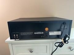 Vintage TEAC W-6000R Cassette Deck Remote Included