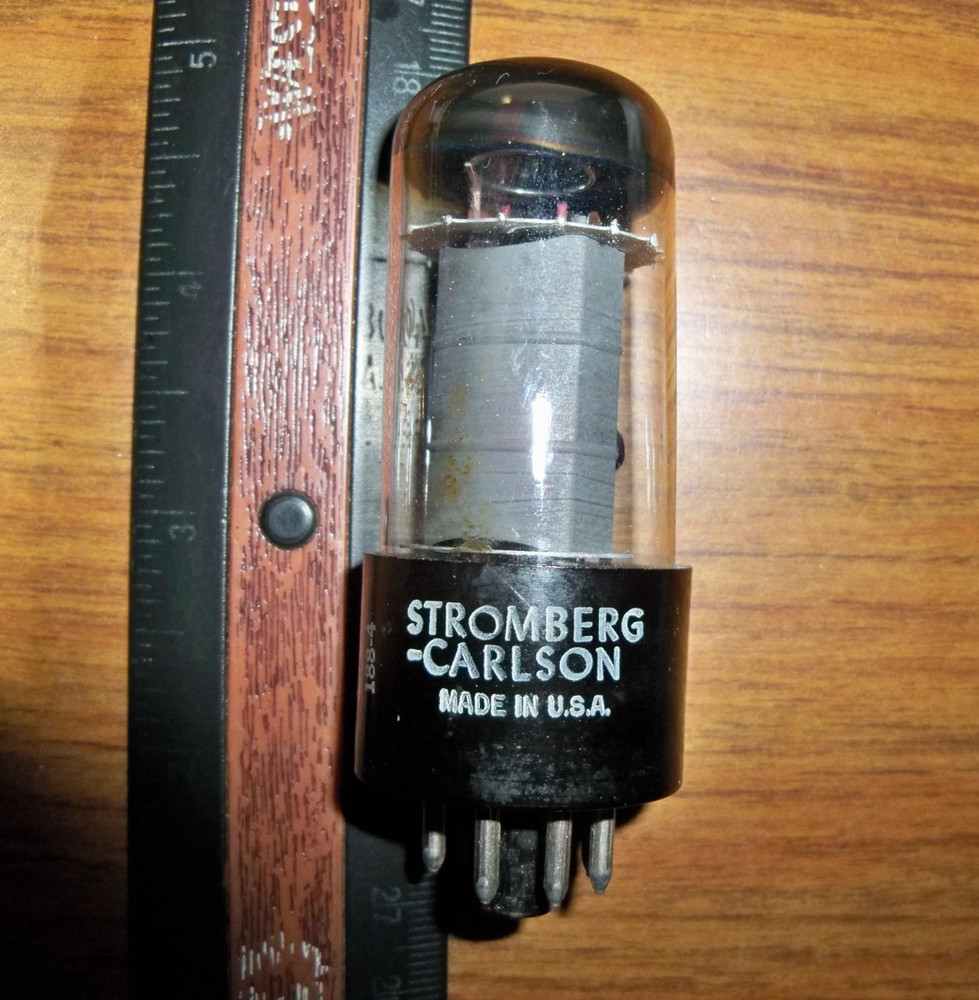 Stromberg-Carlson by GE Gray Plate O Getter Tube – 90%