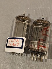 Telefunken 12AX7 Preamp Tubes Vacuum Tube Pair.No original box.