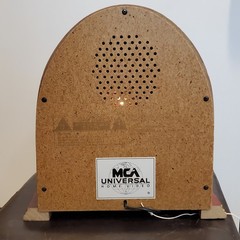 Replica 1933 MCA Universal Vintage Radio AM FM Cassette 100% Working Intact G++