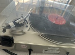 Sansui FR-D3 Turntable Vintage with Hood – Tested- Works Excellent (EZS004498)