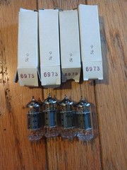 6973, Vacuum Tubes Matched Quad, Set NEW Unbranded