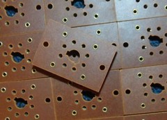 100 PC CINCH NOS Bakelite 8 Pin Vintage tube socket 350B KT88 EL34 5881 6SN7 6L6