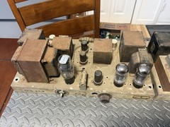 1940’s CTR model 39C Tube Power Amplifiers PAIR Amertran Silcor transformers USA