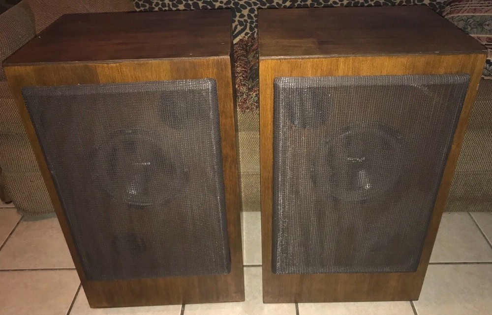 Super Rare Pair Of Petras LoudSpeakers Both Look And Sound Great !
