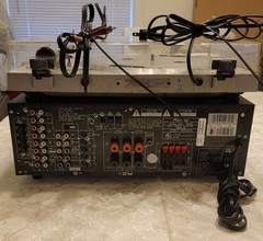 VTG PIONEER BUNDLE-PL-100 TURNTABLE/2 TALL CS-H305 SPEAKERS/VSX-D509S RECIEVER