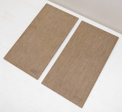 Vtg 2- OEM ” KLH 22 Speaker “GRILL, FRAME, CLOTH” Replacement Part PAIR/ Set