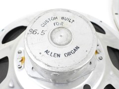 Jensen P232 15″ Vintage 8-Ohm Allen Organ Custom Speaker Pair (excellent)