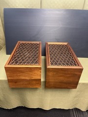 Pioneer CS-44 speakers 2 way fully functional EC original walnut cabinets