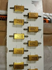 4pcs NEW VISHAY DALE NH-10 120R 10 Watts 3% NON INDUCTIVE HIEND AUDIO RESISTORS!