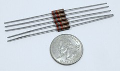 2.7K 2700 OHM 1/2 WATT 99 CENTS QTY-2 ALLEN BRADLEY 5% TUBE AMP CARBON RESISTORS