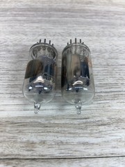 Vintage Vacuum Tubes Boxed RCA & Westinghouse 12AU7A ECC82 Clear Top Untested