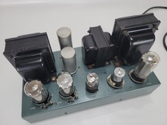 VINTAGE CROSLEY KT66 PUSH PULL MONOBLOCK TUBE AMPLIFIER WILLIAMSON STYLE TESTED