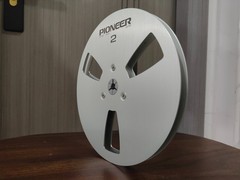 New One Pair Pioneer silver 7” Tape Reel Light Metal Aluminum Take Up Reel