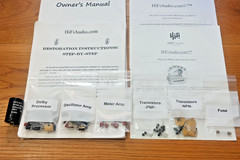 Teac AN-300 noise reduction restoration service kit repair rebuild capacitor
