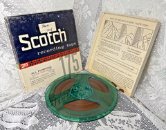 SCOTCH Reel to Reel BULK LOT of 12 – BLANK Magnetic Recording Tape TENZAR Mixed