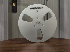 New One Pair Pioneer silver 7” Tape Reel Light Metal Aluminum Take Up Reel