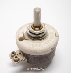 NOS Ohmite Potentiometer / SPEC 43722 79F-908526-1 / 400 Ohm — KTB2