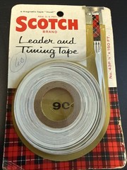 Vintage Scotch Brand Leader and Timing Tape 150 ft. 282-0263