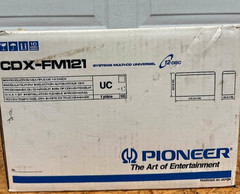 New Pioneer CDX-FM121 Universal Multi-CD System 12- Disc Multi-Play/FM Modulator