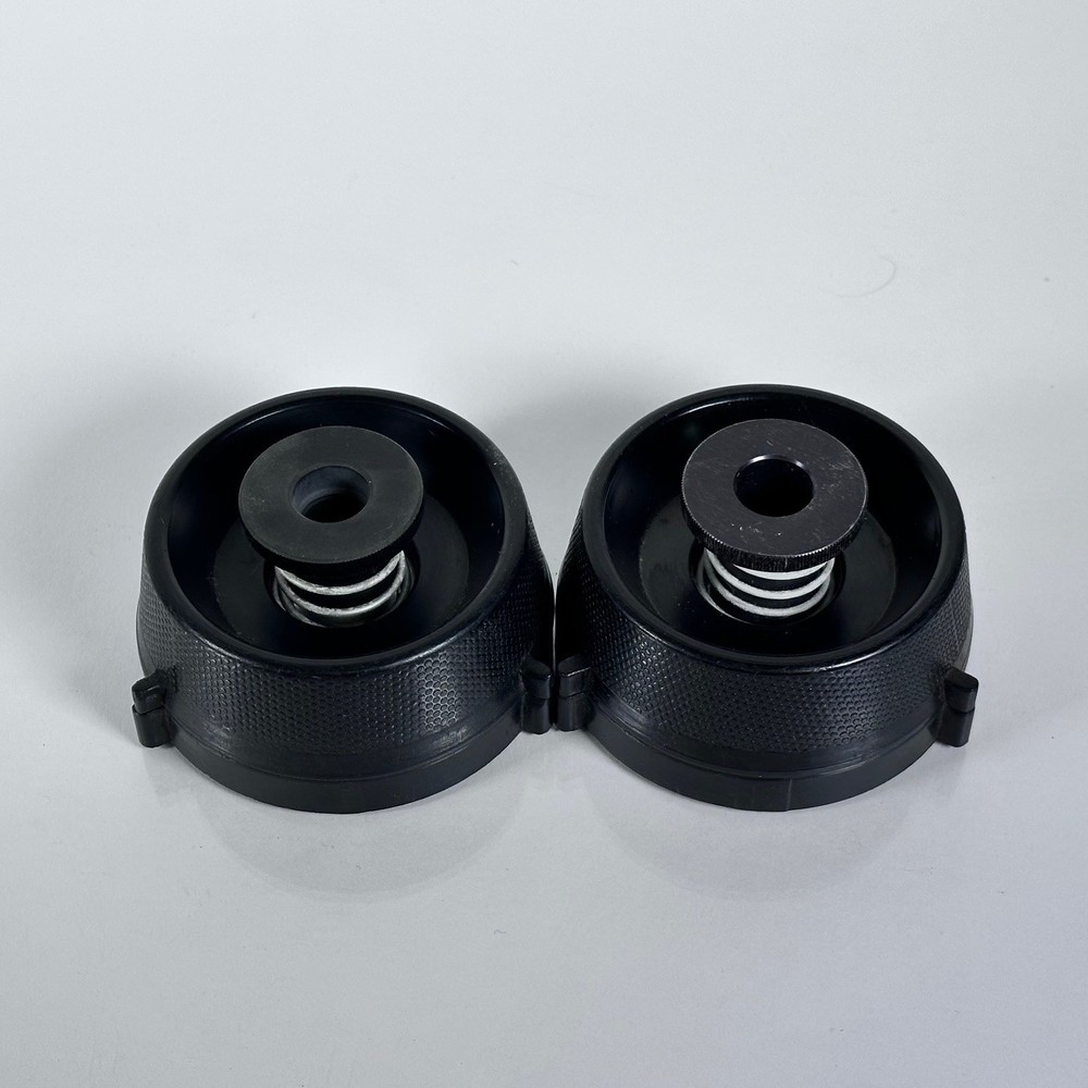 Vintage VIF International Hub Adapter Pair NAB for Reel to Reel Fits Ampex Otari