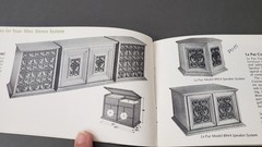 vtg Altec Catalog & Pricelist Finished Cabinet Floor Speakers Stereo Equipment B