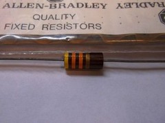ALLEN BRADLEY 43k 2 watt 5% Carbon Comp Res(1)