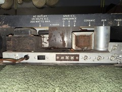 Dewald L5000 vintage tube amp for parts