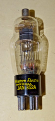 Western Electric Type 352A Radio/Audio Tube, Strong