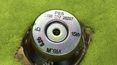 1X OEM Philips 2″ Tweeter Driver 3ohm 15W MINT COND. Made in Malaysia 🔥🔥