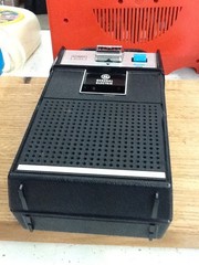 VINTAGE GENERAL ELECTRIC PORTABLE CASSETTE TAPE RECORDER MODEL M8430 Mic WORKS!
