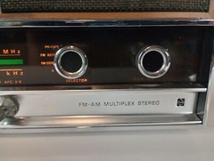 Vintage Panasonic RE-7670D Stereo Receiver With Original Panasonic Speakers Set