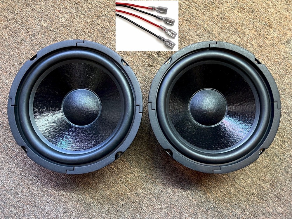 Yamaha MS-60S 8″ Dual Voice Coil Woofer Bass Upgrade 4 Ohm (Qty 2 woofers)