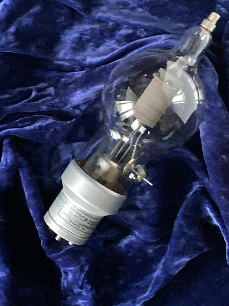 250TH HI MU Power Triode LOW hours, INTACT Filament for BC-610-E JAN Contract