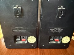 Realistic Minimus-7 Black Metal 40-2030c – 40W Bookshelf Speakers Pair