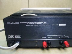 SAE Mark IIIC Vintage Monster Stereo Power Amplifier ( Fully Tested & Recapped )