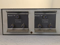 Jerrold TC-2 Coaxial Switch with 7F Modules – Vintage Broadcast / CATV Equipment