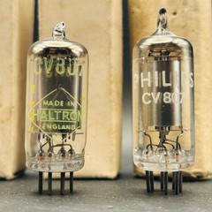 4x CV807 / 3A4 / DL93 Tubes Philips Haltron KB/D Tested Strong