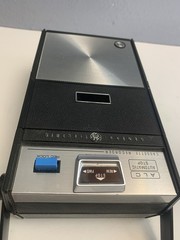 General Electric Model M8400F Portable Cassette Tape Recorder Works Vintage