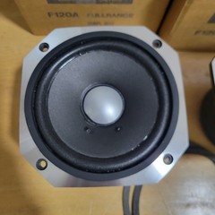 FOSTEX F120A Full Range Speakers Pair Refoamed Original Box Included Tested