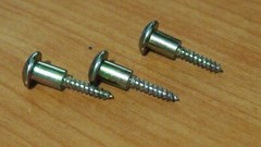 SET OF 3 Pioneer PL-514/516/518 Screws Turntable Feet Attaching READ