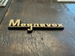 Magnavox tube amp emblem Badge