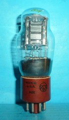 RCA JAN CRC-1626 VT-137 Tube Brown Base Black Plate Snubbers NOS/NIB Tested-