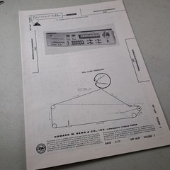 Photofact Service Manual MORSE/ELECTROPHONIC 652 1977 Illustrated