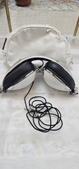 ROCNATION Over-Ear Headphones White Black Silver 6.35mm Headband Double Ear