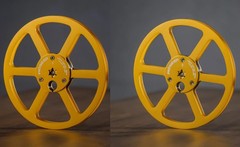New One Pair Pioneer silvery 7” Tape Reel Light Metal Aluminum Take Up Reel