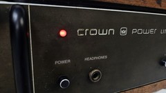 Crown Power Line One Power Amp w/ Wood Case Professionally Serviced Stereo Equip