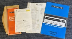 Vintage Scott Model R31S Receiver In VERY Good Condition With Manual